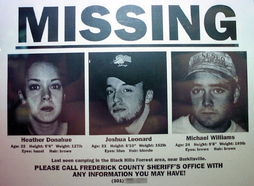 A poster from 'The Blair Witch Project' 