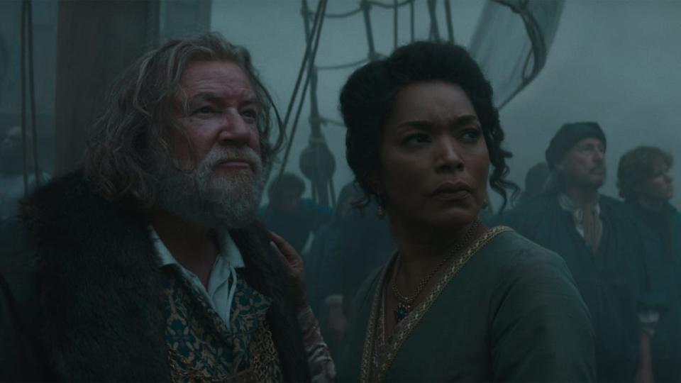 Ray Winstone as Lord Bayford and Angela Bassett as Lady Bayford