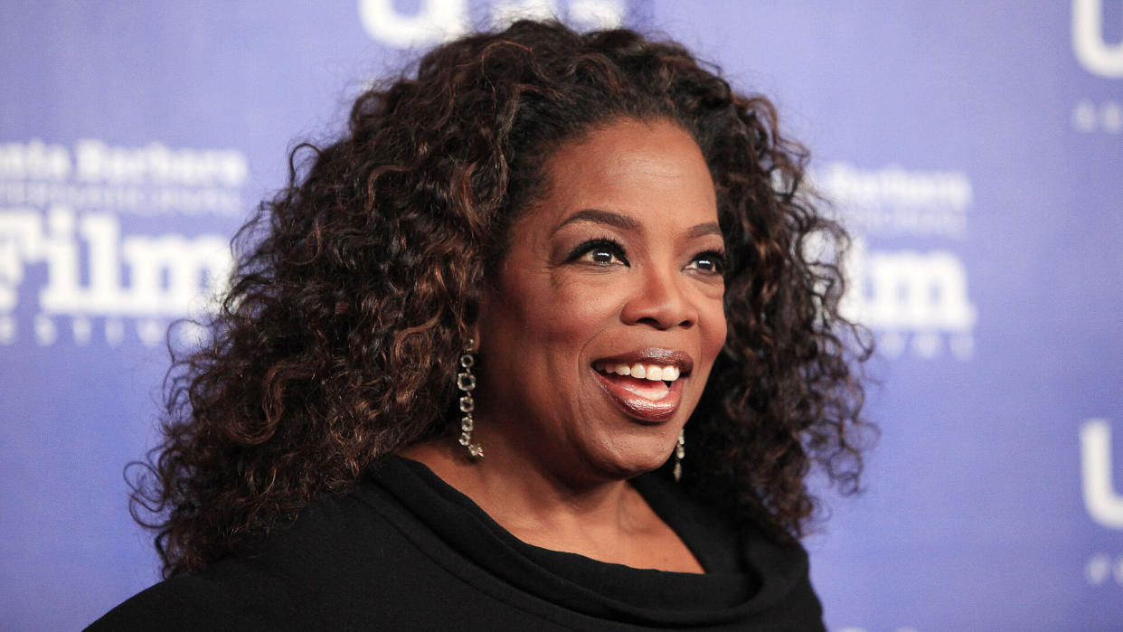 Oprah Winfrey smiling