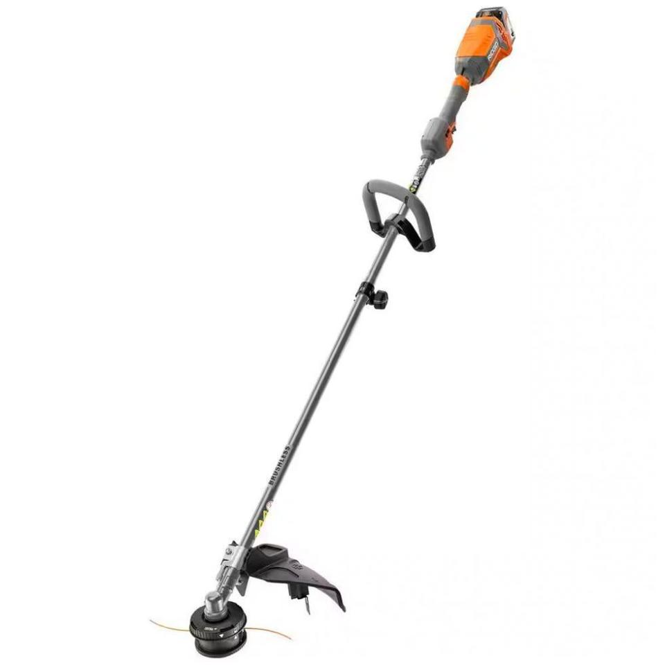 <p><a href="https://go.redirectingat.com?id=74968X1596630&url=https%3A%2F%2Fwww.homedepot.com%2Fp%2FRIDGID-18V-Brushless-14-in-Cordless-Battery-String-Trimmer-with-4-0-Ah-Battery-and-Charger-R01201K%2F323566646&sref=https%3A%2F%2Fwww.popularmechanics.com%2Fhome%2Ftools%2Freviews%2Fg145%2Fthe-best-new-string-trimmers-comparison-test%2F" rel="nofollow noopener" target="_blank" data-ylk="slk:Shop Now;elm:context_link;itc:0;sec:content-canvas" class="link ">Shop Now</a></p><p>R0120 1VNM</p><p>$249.00</p><p>homedepot.com</p><span class="copyright">Ridgid</span>