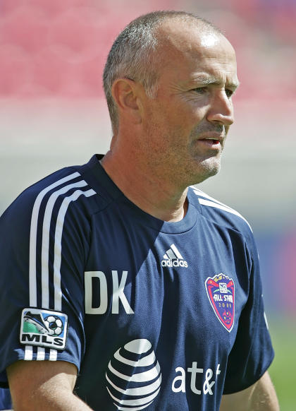 Dominic Kinnear is the best MLS candidate to be a field manager with Klinsmann. (AP Photo)