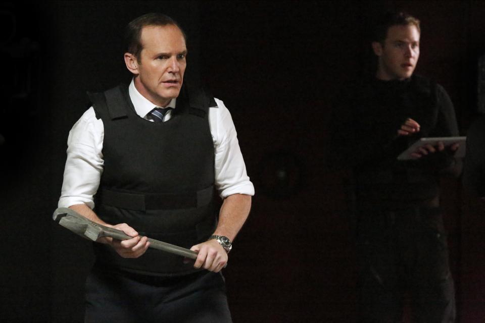 Clark Gregg and Iain De Caestecker in "Agents of S.H.I.E.L.D."