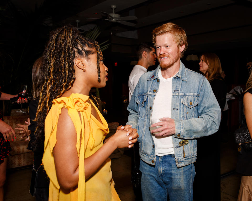 Dominique Fishback and Jesse Plemons