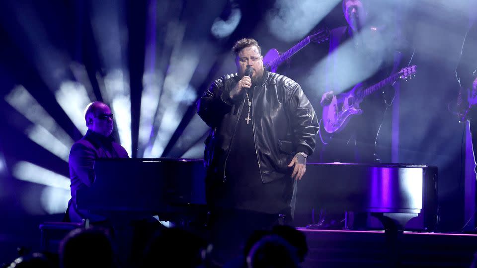 Jelly Roll performing in 2023. - Terry Wyatt/Getty Images