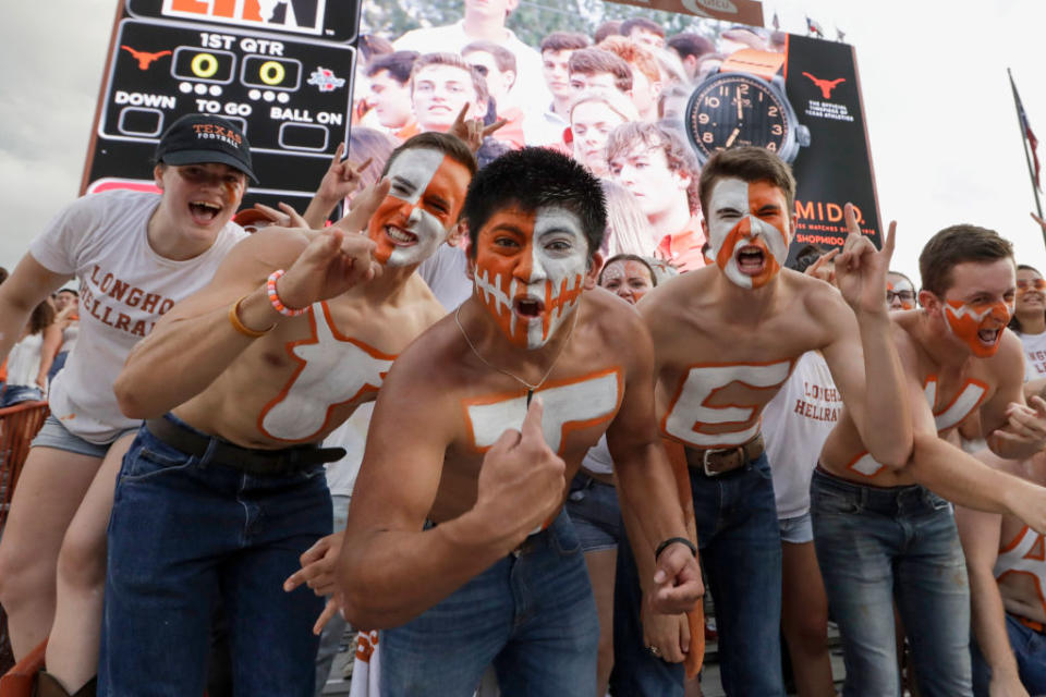 Who’s college football’s top fanbase? (Getty)