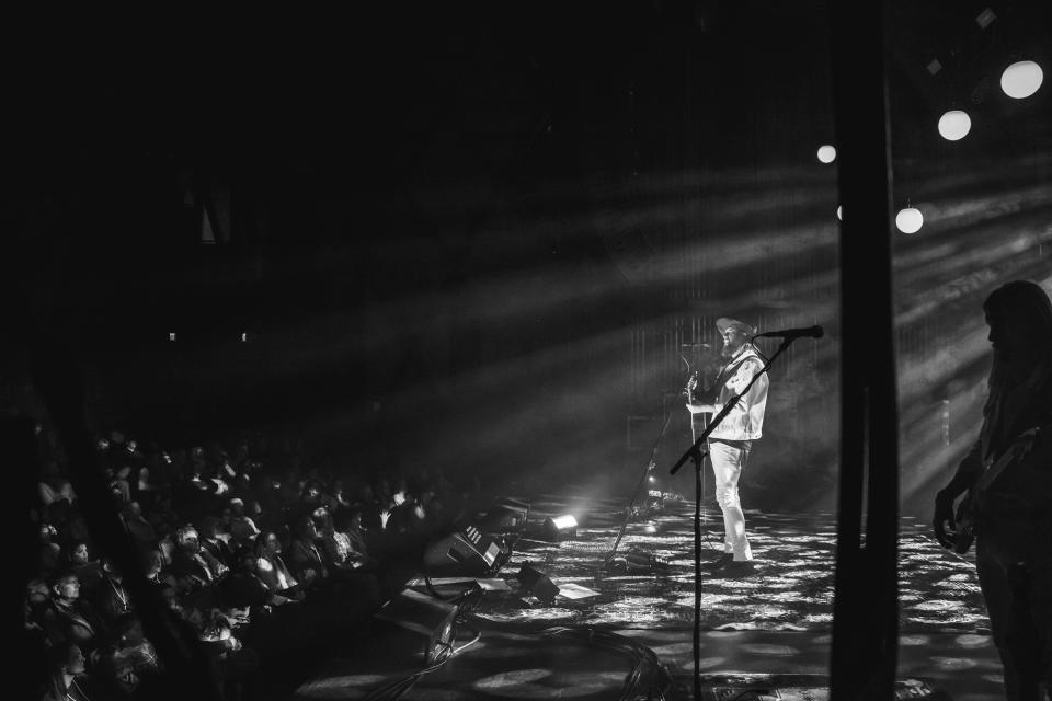 Zach Williams performing at a previous live show.