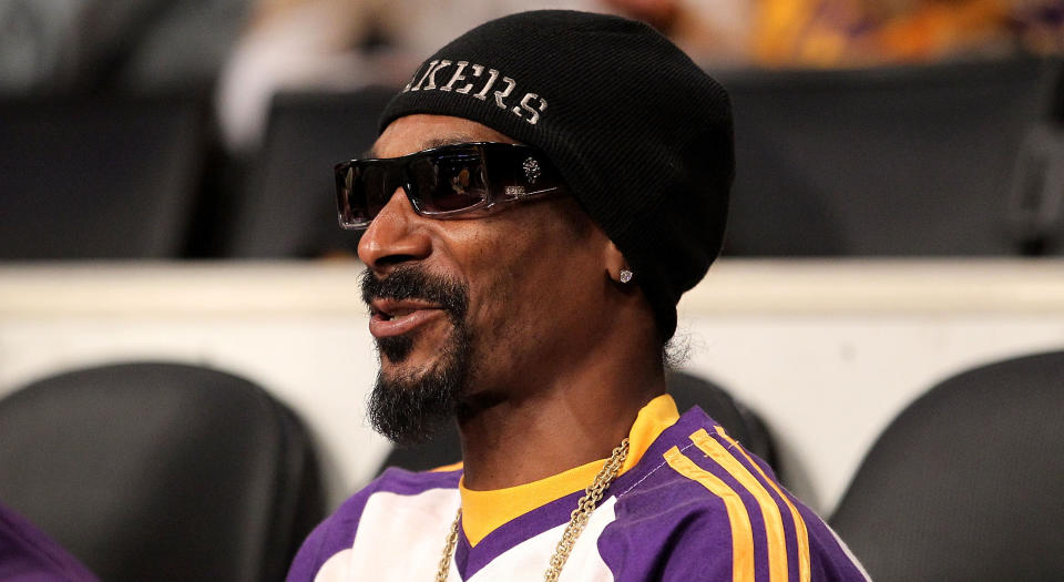 Snoop Dogg, seen in this photo from 2010, posted a video to his Instagram account recently with a pretty clear message to Kawhi Leonard. (Photo by Ronald Martinez/Getty Images)