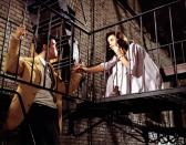 <p>More than five years after transitioning from child actor to legit screen star, Wood captivated audiences in <em>West Side Story</em>. Starring as love-torn teenager Maria, Wood did all her own dancing for the musical—although her <a href="https://www.imdb.com/title/tt0055614/trivia" rel="nofollow noopener" target="_blank" data-ylk="slk:voice was dubbed;elm:context_link;itc:0;sec:content-canvas" class="link ">voice was dubbed</a> with Broadway star Marni Nixon's.<br></p>
