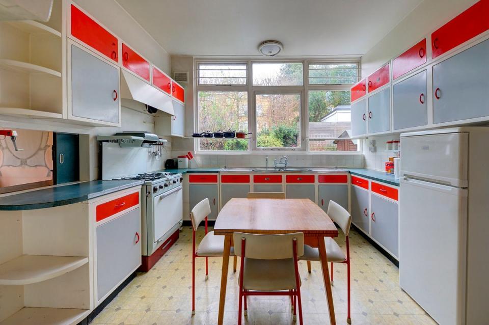 The original kitchen from 1956 is still going strong (Savills)
