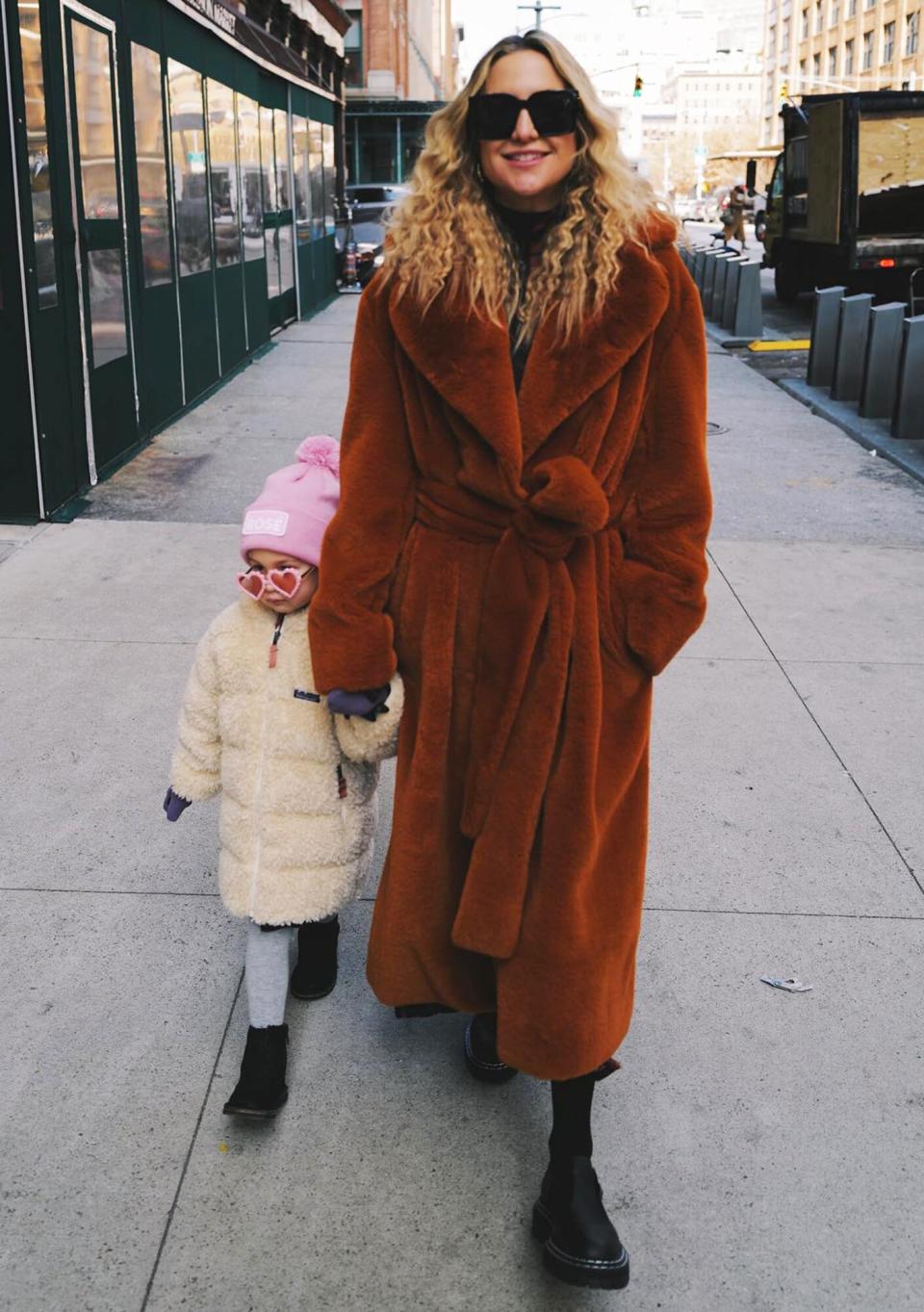 Kate Hudson and her daughter Rani