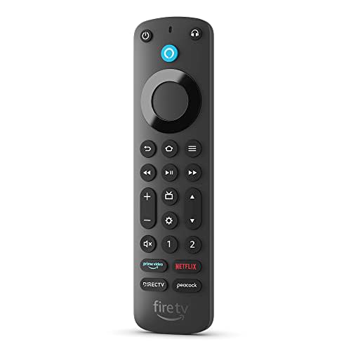 Alexa Voice Remote Pro, includes remote finder, TV controls, backlit buttons, requires compatib…