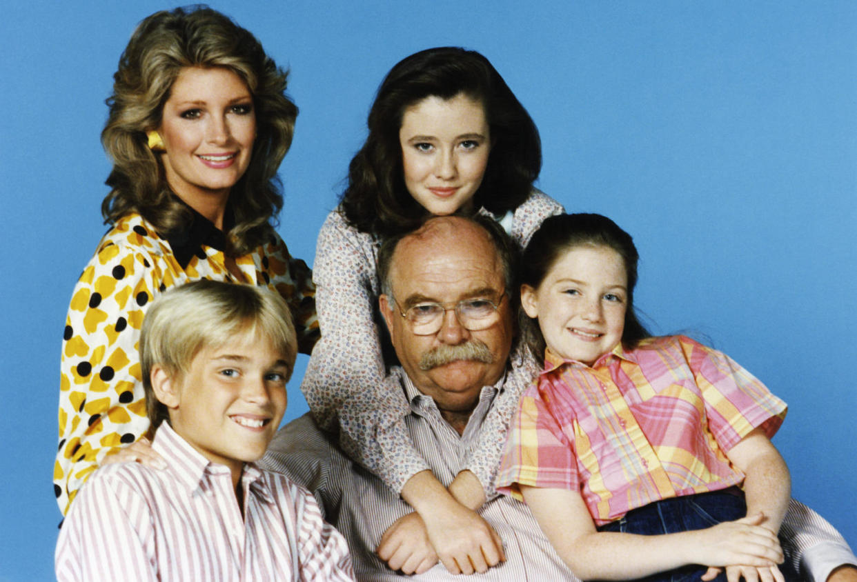 Shannen Doherty, center, starred with Wilford Brimley in 