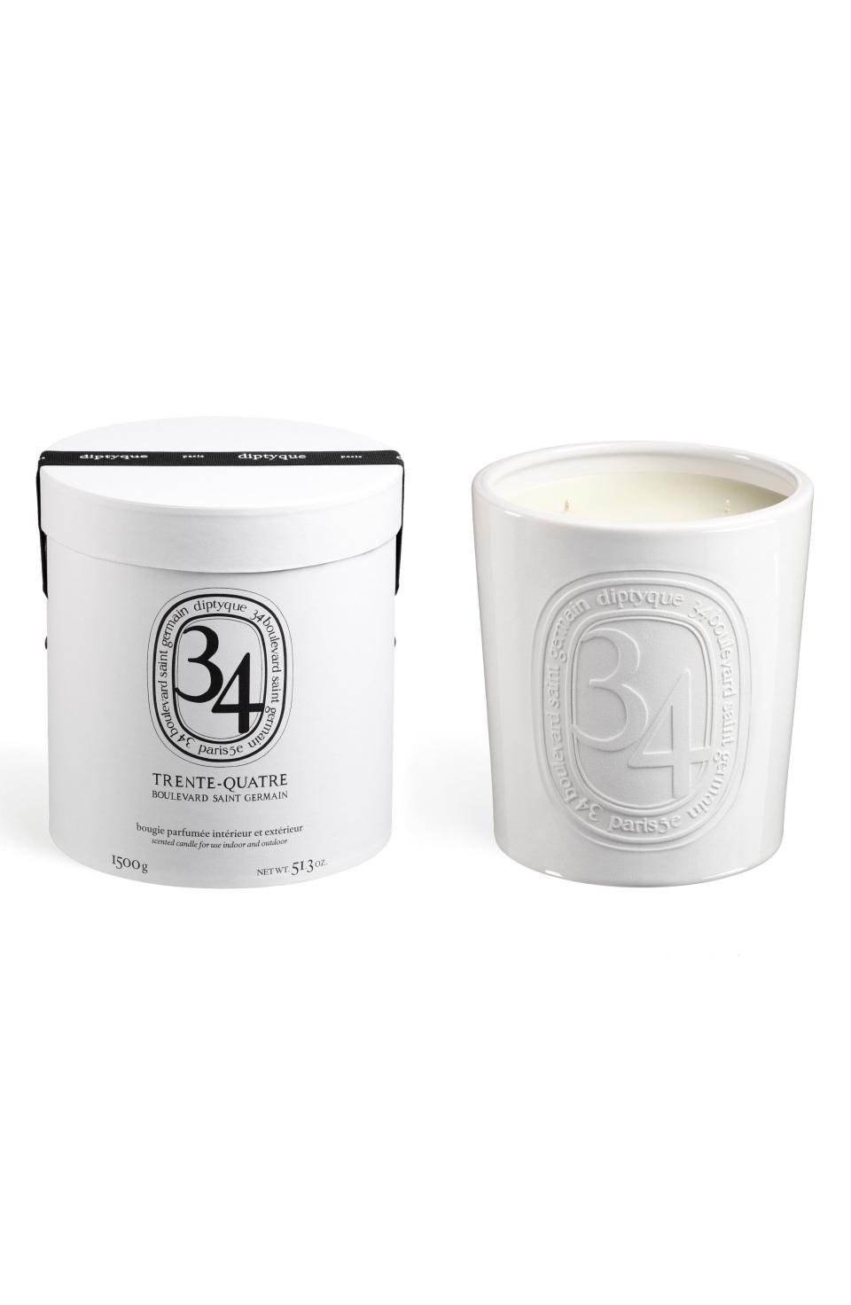 34 Boulevard Saint Germain Indoor & Outdoor Candle