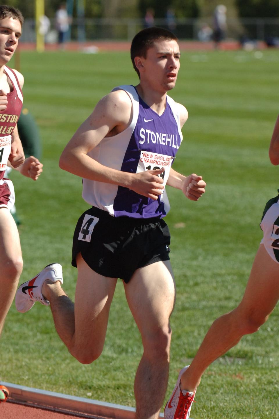 Then-Stonehill College sophomore runner Keith Gill, of Brockton, in an undated file photo.