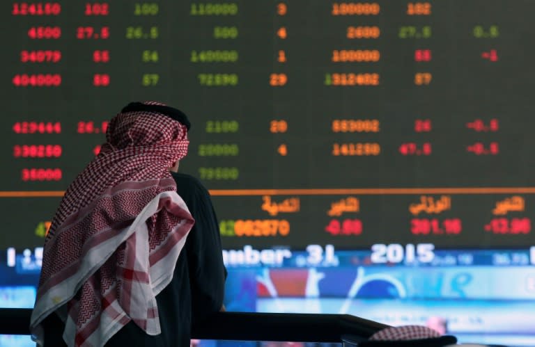 Gulf stocks nosedive on low oil prices, made worse by Iranian exports after the lifting of sanctions