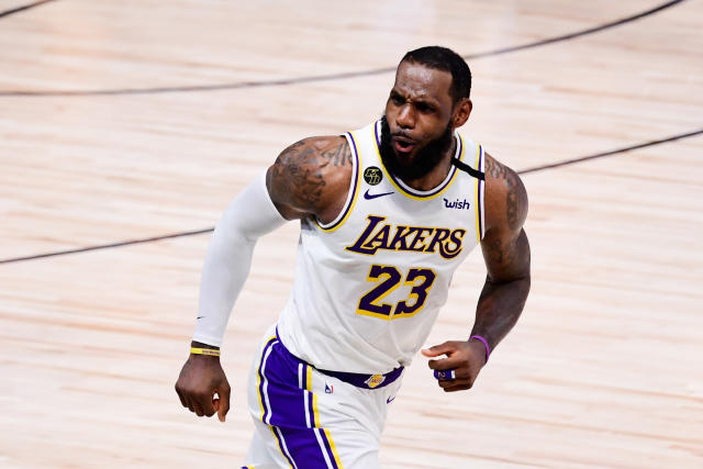 HOT LeBron James Los Angeles Lakers 2022 Select Series MVP