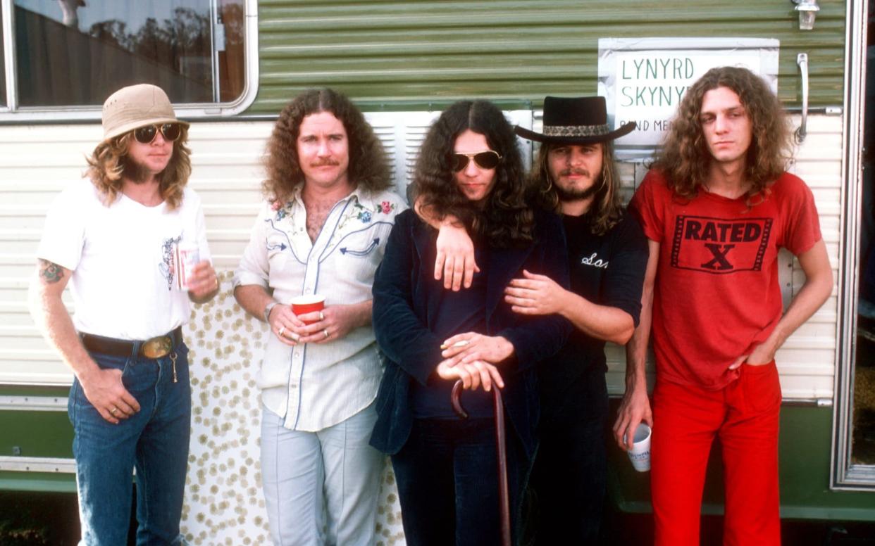 Lynyrd Skynyrd in 1976