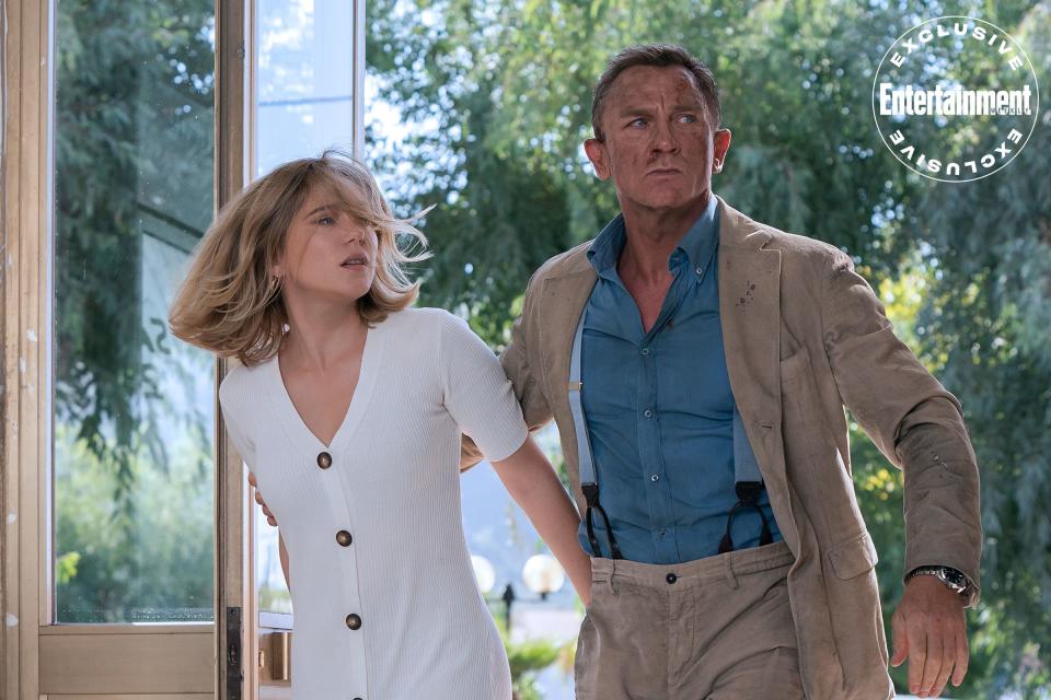 Léa Seydoux reprises her role of French psychologist Madeleine Swann for whom Bond gave up the world of espionage at the end of <em>Spectre</em>. “S--- happens,” Seydoux of the pair’s relationship in <em>No Time to Die</em>. “Everything falls apart.”