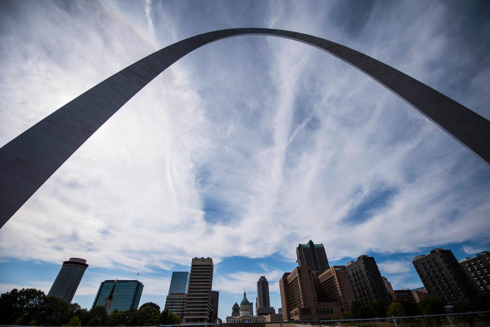 The Arch over downtown St Louis. (Photo: Damon Dahlen/HuffPost)