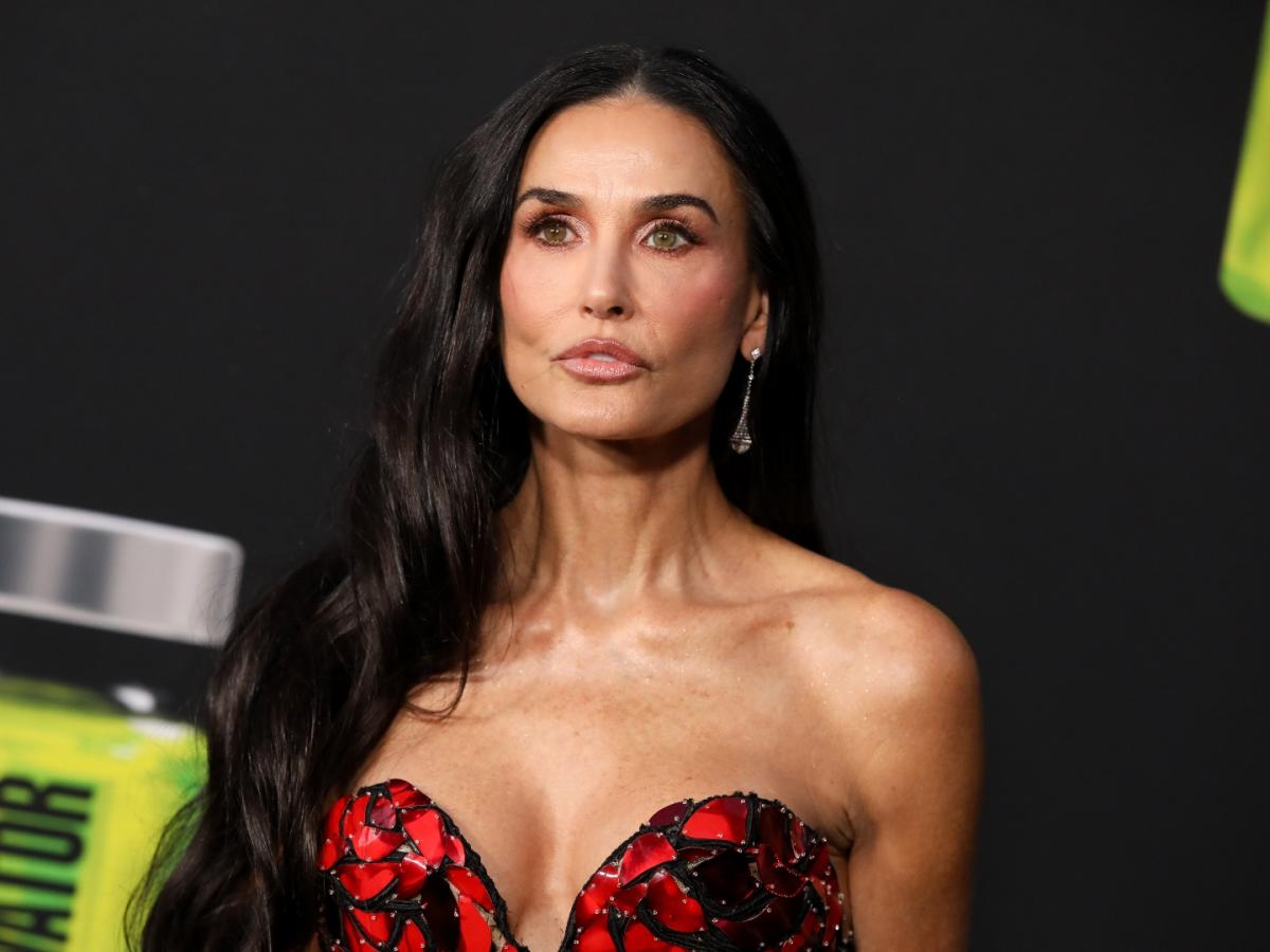 Demi Moore explained the intense postnatal workouts she undertook due to societal “pressure”