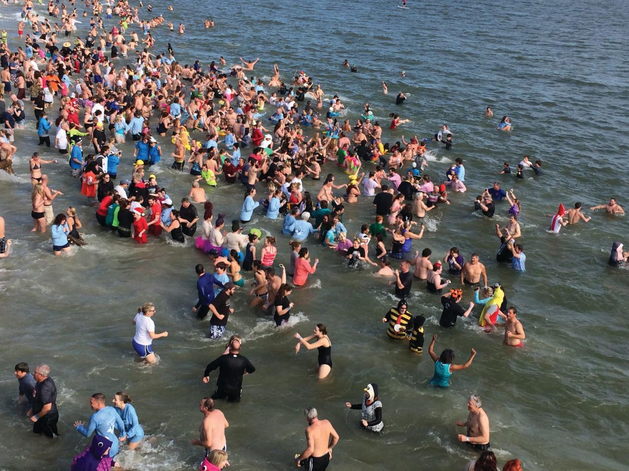 Jump into 2024 feet first at the Tybee Island Polar Plunge