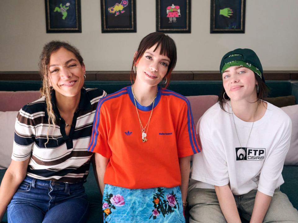 Miquita Oliver, Lily Allen and Billie Eilish (Sarah Louise Bennett)