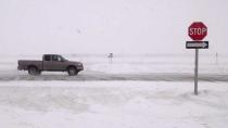 Blowing snow reduced visibility on Highway 1 west of Headingley, Man., on Tuesday afternoon.