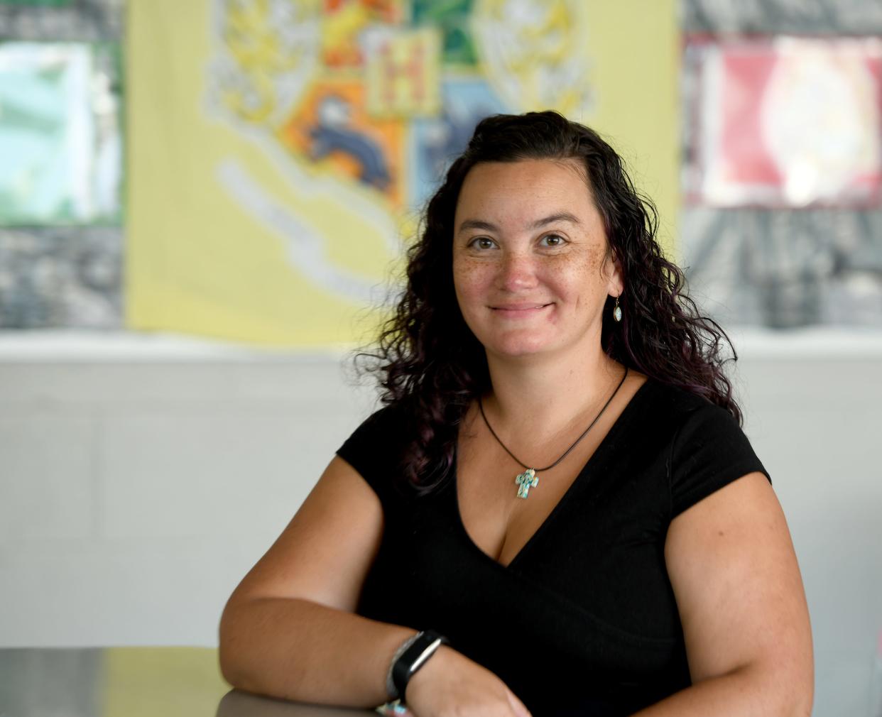 Megan Brady, Spanish teacher at Northwest High School, is a Canton Repository's September Teacher of the Month. She was photographed Wednesday, Sept. 6, 2023, in her classroom.