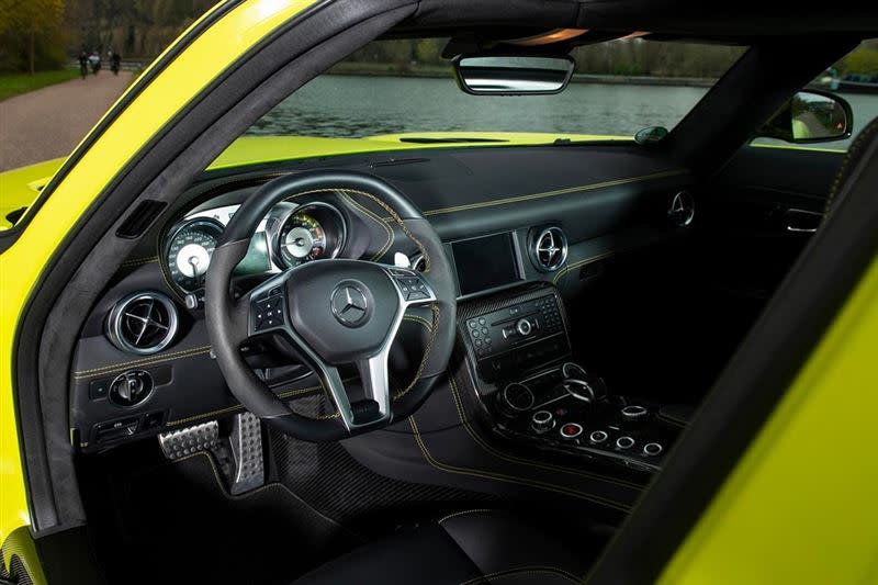Mercedes-Benz SLS AMG Electric Drive電動超跑。（圖／翻攝RM Sotheby’s網站）