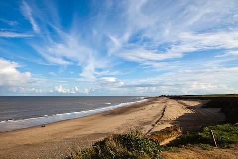 Happisburgh Beach - Credit: Getty