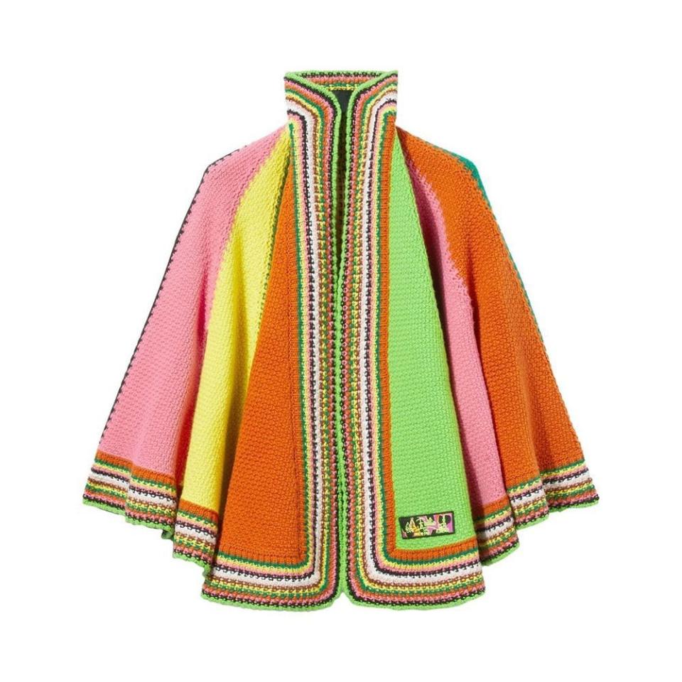 <p><a href="https://go.redirectingat.com?id=74968X1596630&url=https%3A%2F%2Fwww.farfetch.com%2Fshopping%2Fwomen%2Fpucci-striped-knit-cape-coat-item-18729199.aspx&sref=https%3A%2F%2F" rel="nofollow noopener" target="_blank" data-ylk="slk:Shop Now;elm:context_link;itc:0;sec:content-canvas" class="link ">Shop Now</a></p><p>Striped-Knit Cape Coat</p><p>farfetch.com</p><p>$1725.00</p>