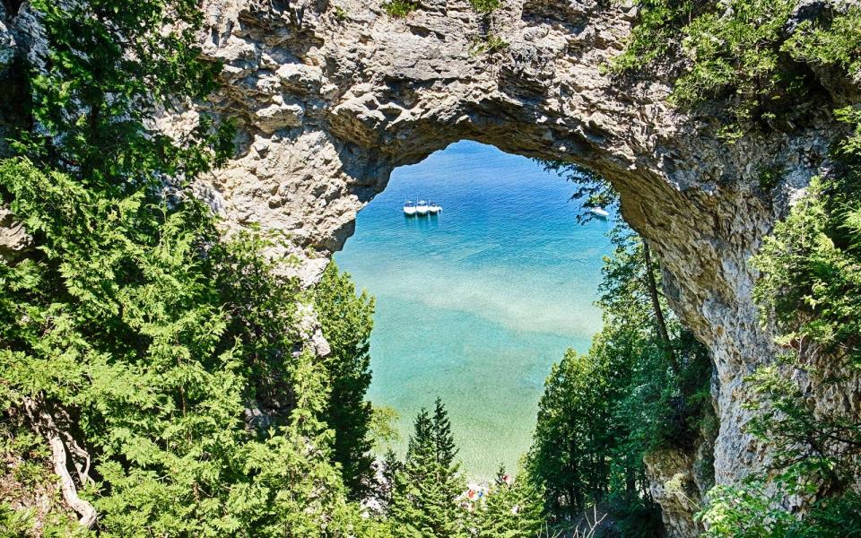 Arch Rock, Mackinac Island, Michigan