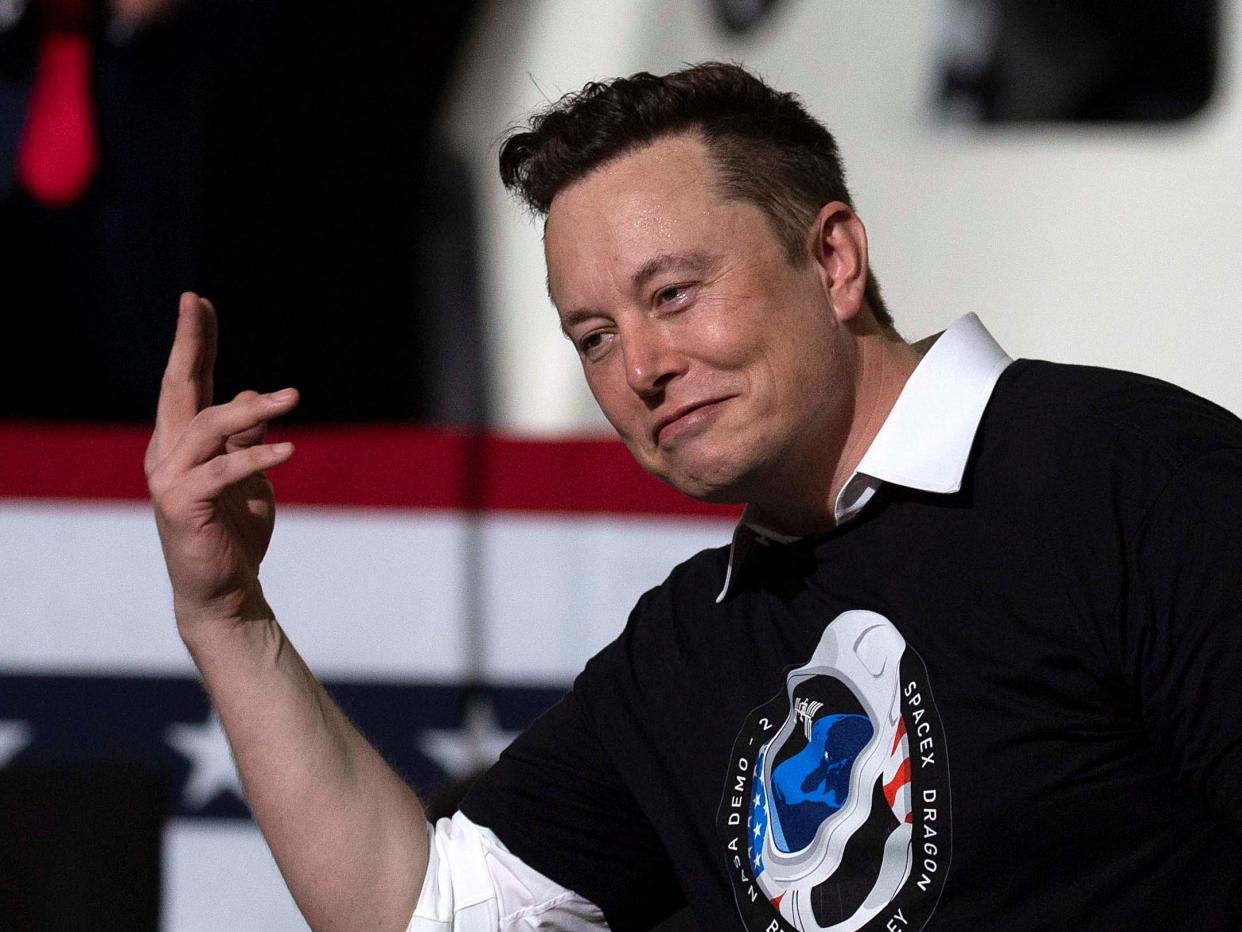 SpaceX boss Elon Musk became the third richest person in the world after seeing his wealth quadruple in eight months: Getty Images