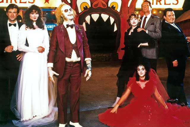 <p>Warner Bros/Courtesy Everett Collection</p> The cast of the original 'Beetlejuice.'