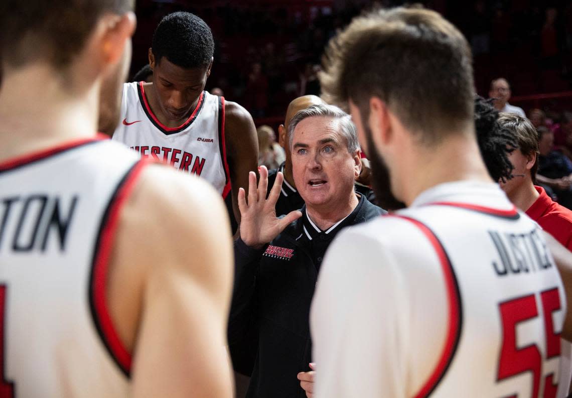 Western Kentucky is 122–73 in Rick Stansbury’s five seasons as its head coach.