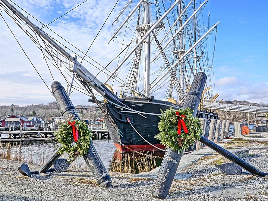 Mystic Seaport december