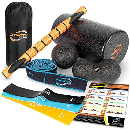 Invincible Fitness Foam Roller Set