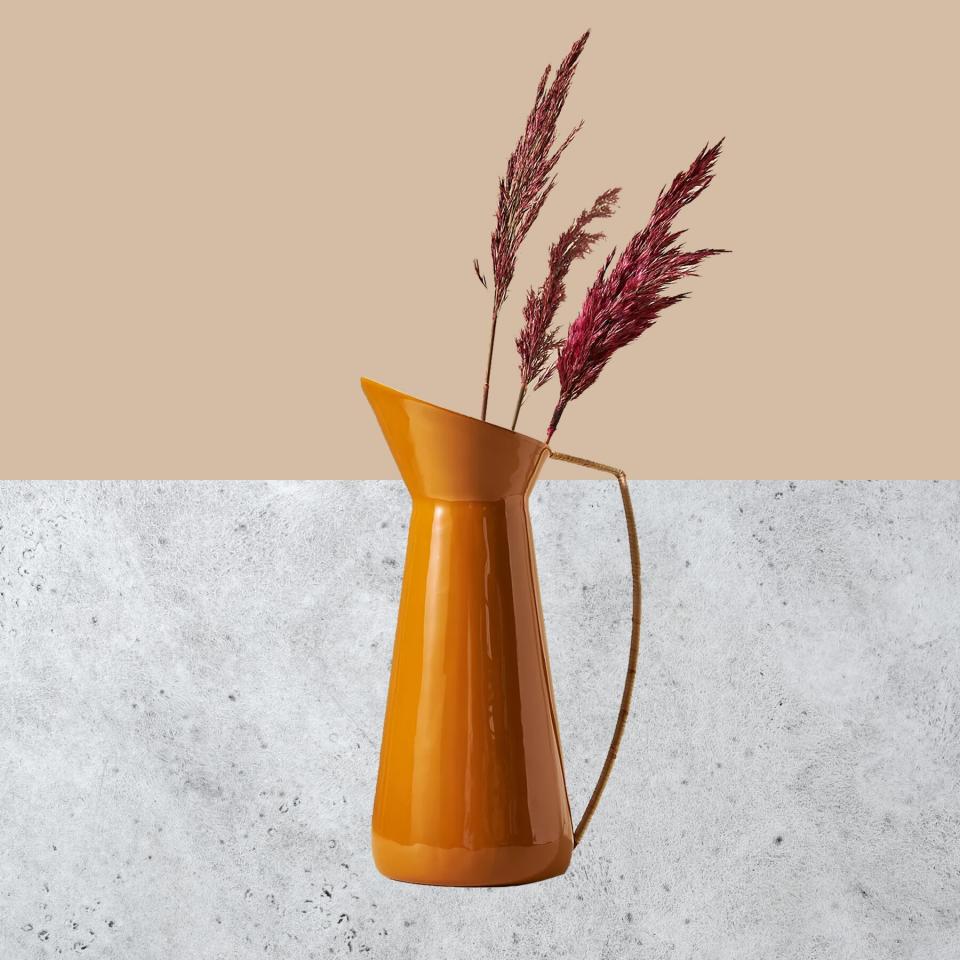 Anthropologie Martine Enamel Pitcher