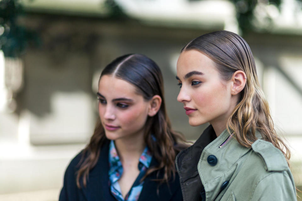 Do rock your slicked-down hair with street clothes so people know you just sailed off the runway.