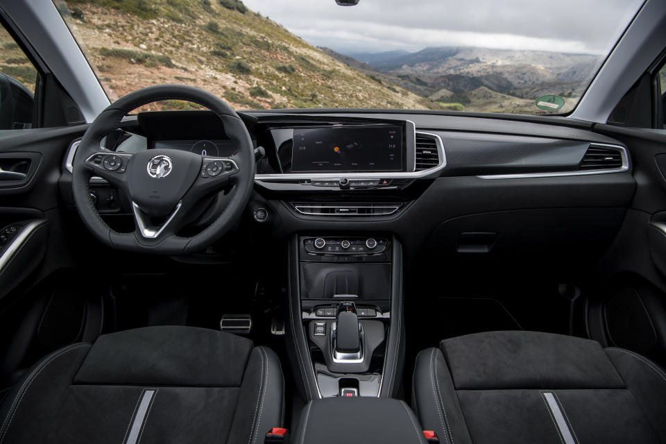 The Grandland’s interior does look a touch older compared to more modern Vauxhalls.