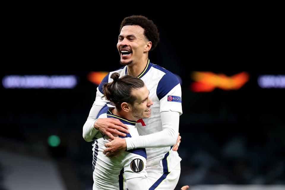 <p>Dele Alli and Gareth Bale scored excellent goals for Tottenham against Wolfsberger</p> (Getty Images)