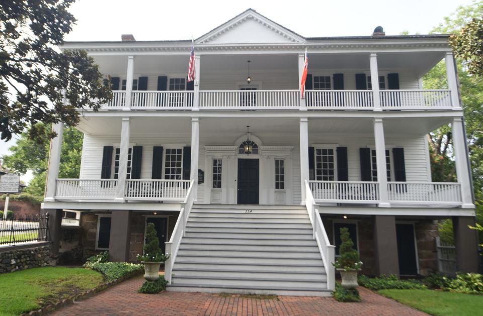 The Burgwin-Wright House at 224 Market Street.   [Matt Born/StarNews Photo]