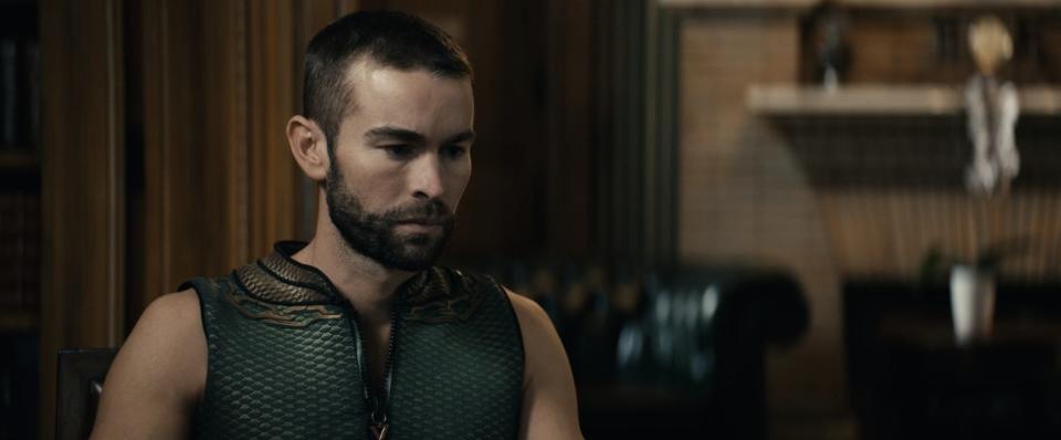 Chace Crawford as The Deep in The Boys