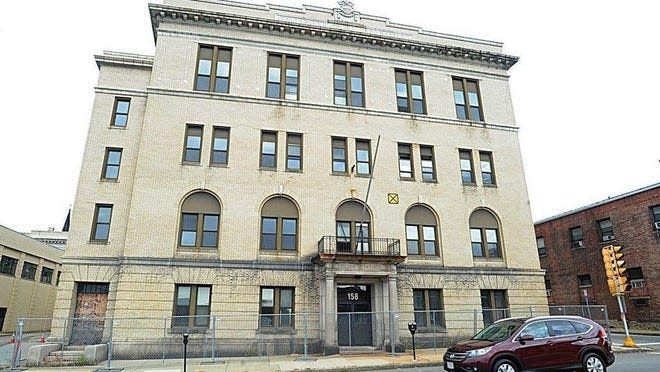 The old Bedford Street police department project still moving forward despite COVID-related delays.