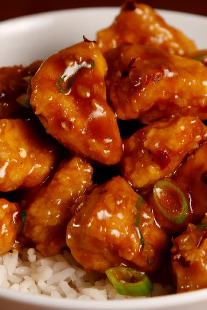 Sticky Orange Chicken