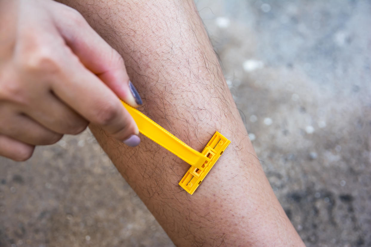 A mum has turned to the Internet for advice about whether she should remove her daughter’s leg hair [Photo: Getty]