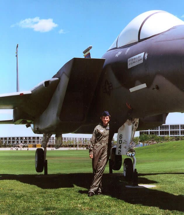 The author as a first-year cadet at the Air Force Academy in 2001. 
