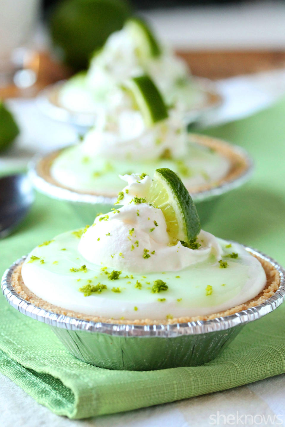 mini key lime pies