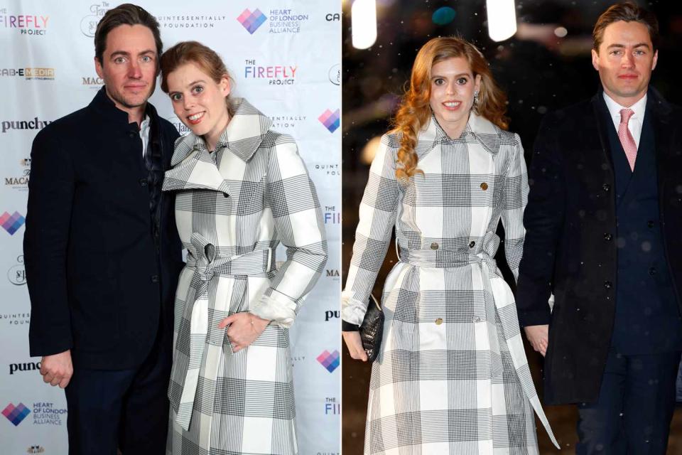 <p>Shane Anthony Sinclair/Getty Images; Max Mumby/Indigo/Getty Images</p> Princess Beatrice and Edoardo Mapelli Mozzi at The Fayre of St James