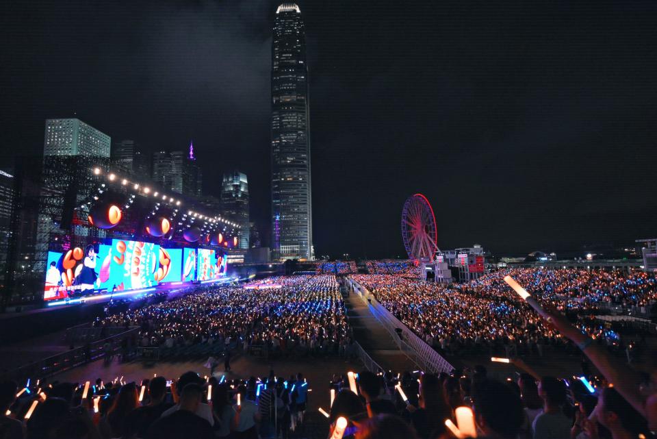 　五月天吸引兩萬人朝聖　相信音樂提供